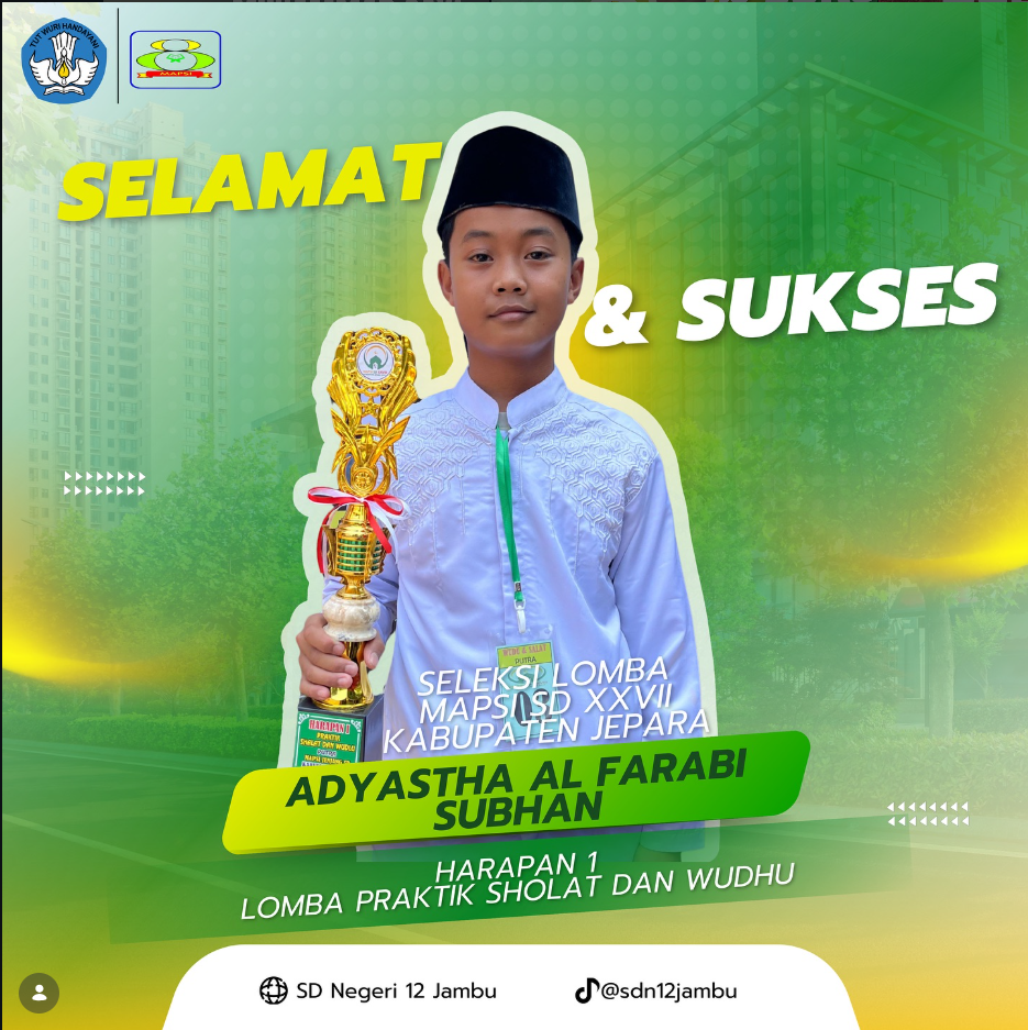 Harapan 1 Lomba Praktik Wudhu dan Sholat